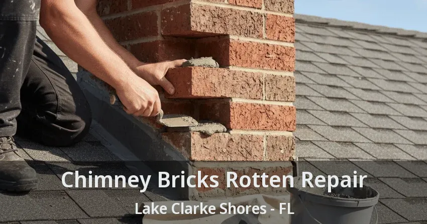 Chimney Bricks Rotten Repair Lake Clarke Shores - FL