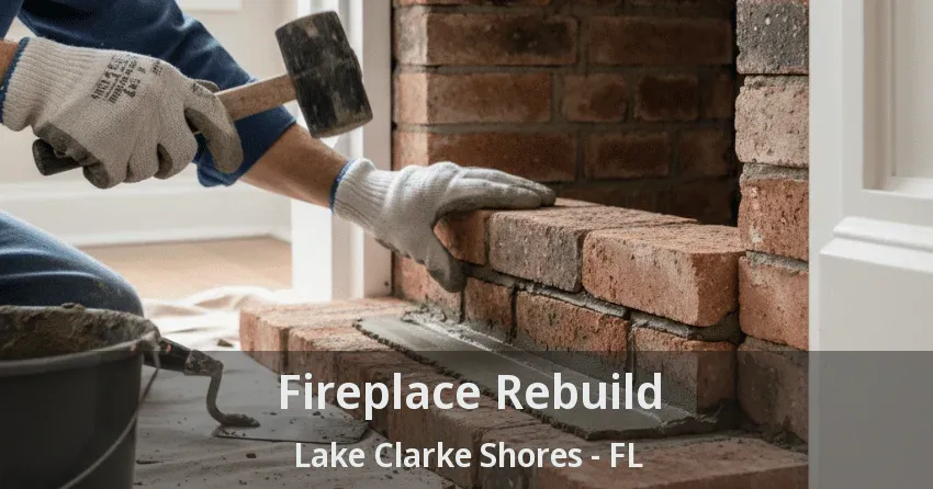 Fireplace Rebuild Lake Clarke Shores - FL
