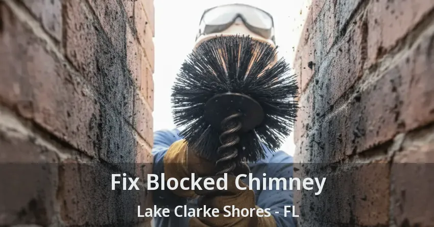 Fix Blocked Chimney Lake Clarke Shores - FL Fix Blocked Chimney Lake Clarke Shores - FL