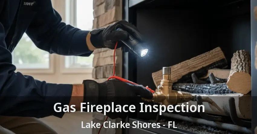 Gas Fireplace Inspection Lake Clarke Shores - FL