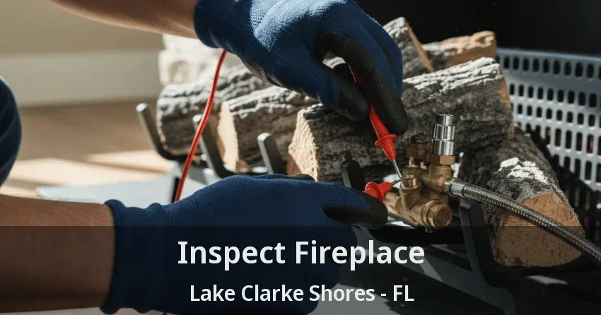 Inspect Fireplace Lake Clarke Shores - FL
