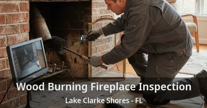 Wood Burning Fireplace Inspection Lake Clarke Shores - FL